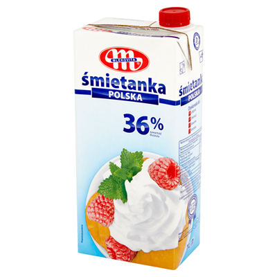 Mlekovita Polnische Sahne 36% 1 Liter