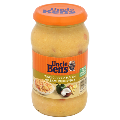 Uncle Ben&#039;s Thai-Curry-Sauce mit kleinen Maiskolben 400 g