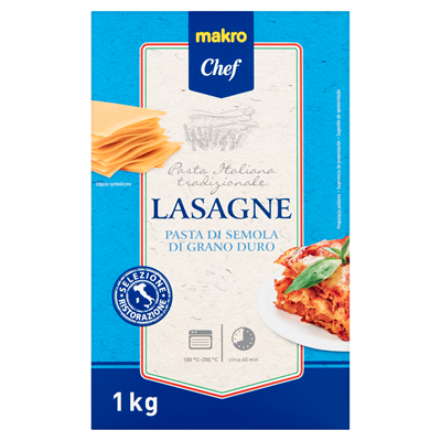 Makro Chef Nudeln Lasagne gastro 1 kg