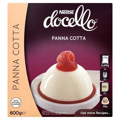 Nestlé Docello Panna Cotta Dessertpulver 600 g (2 x 300 g)